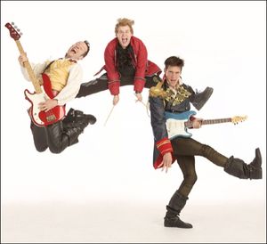 Jamie LaVerdiere, F. Michael Haynie and Colin McAdoo Photo